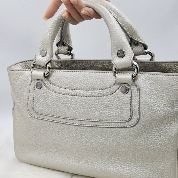 Cรฉline Boogie Metallic Pearl Handbag - Picture 12 of 17